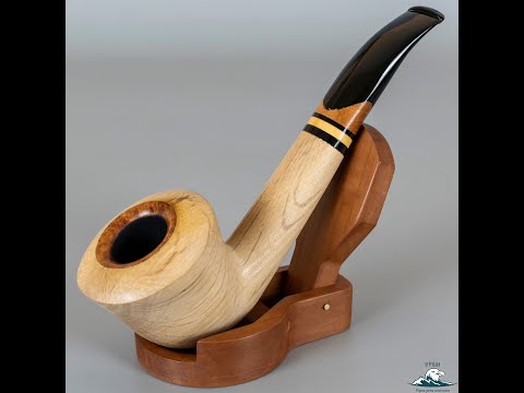 Paronelli Olive Wood Large Bent Dublin 9mm