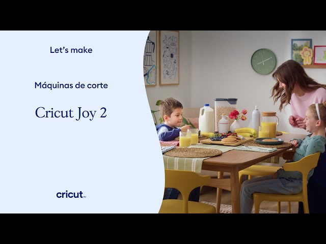 Machine de découpe Cricut Joy 2 Bleu Pack Essential matériaux et outils inclus video