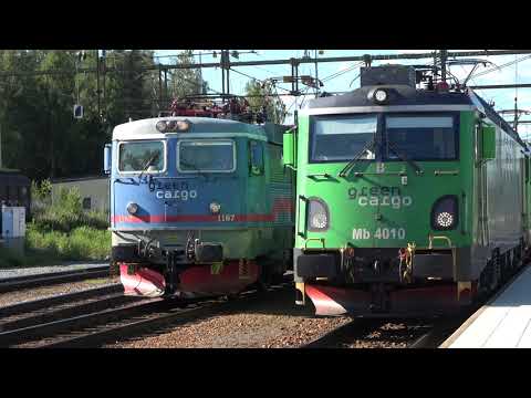 Sommar på Järnvägen del 21 - Tåg i Vännäs