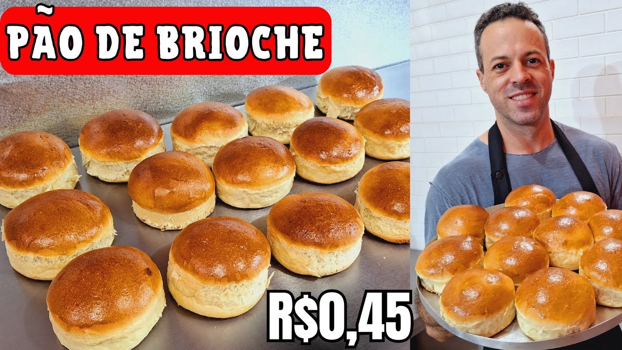 PÃO DE BRIOCHE PROFISSIONAL I PÃO DE HAMBURGUER PROFISSIONAL - tipo brioche - macio e úmido |