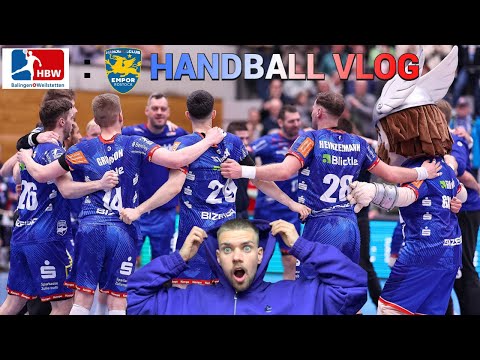 HANDBALLBUNDESLIGA VLOG 🤯😍 HBW GEGEN HC EMPOR ROSTOCK VLOG 😱