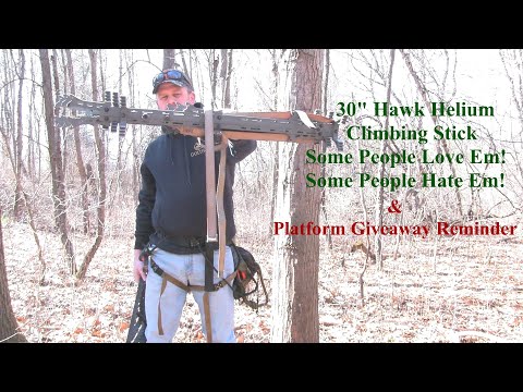 30" Hawk Helium Climbing Stick Review - Pros & Cons And 1-10 Rating