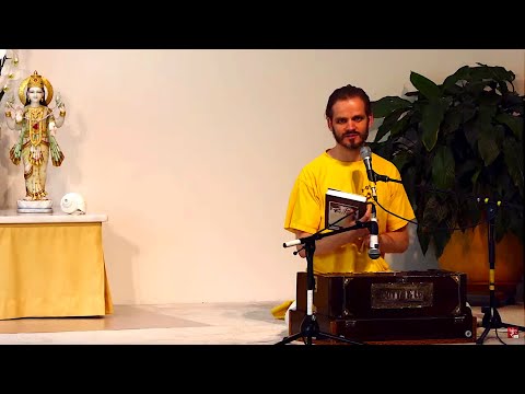 Satsang und Meditation mit Ishwara - Yoga Vidya Live Ritual Kirtan singen 07:00 Uhr 21.06.2020