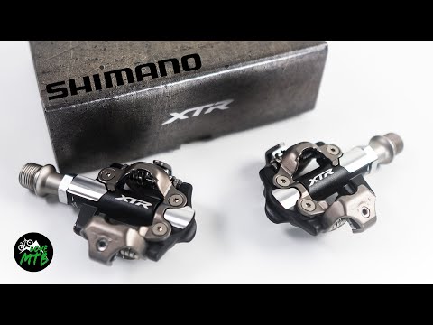 LIGHTEST Shimano SPD Pedals - XTR M9100 Race Pedals - Clipless