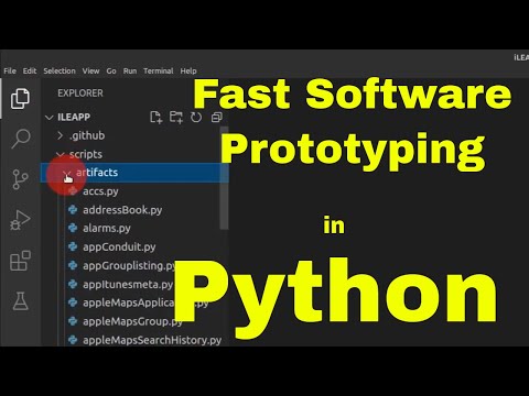 Fast Software Prototyping Python Ileapp Module Example