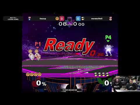 Flynn's Arcade 039 Losers Semis - Kezzup (Ice Climbers)Vs. WerewolfWill (Captain Falcon)SSBU MELEE