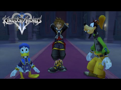 PS4 Kingdom hearts HD 2.5 Remix KH2 Final mix Walkthrough #17 Beast Castle  2nd visit