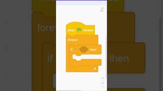 How to Detect Collisions in Scratch #shorts