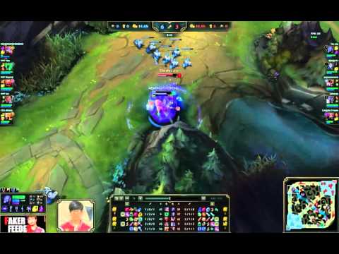 The Shy Ryze vs Poppy Toplane Faker Feeder ✔108