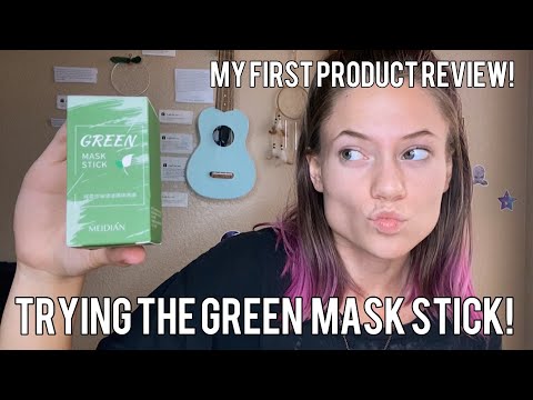 Does the Green Mask Stick Really Work?? 👀 My first Mystical product review!!