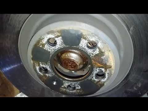 AUDI S5 2012 FRONT BRAKE PADS  ROTOR & SENSOR REPLACEMENT