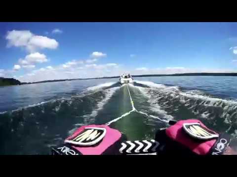 Mein 80 jähriger Opa fährt Wasserski