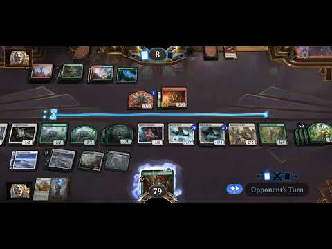 MTGA...A vicious combo w/scute swarm & Iridescent Hornbeetle in the same deck.