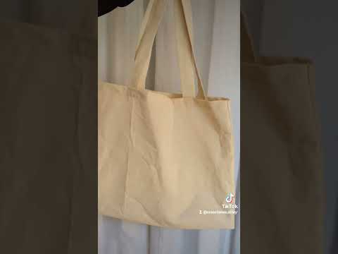 Confección de tote bag 🫶🏻 #costura #moda #totebag #creacionessirley