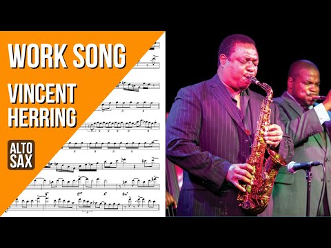 Vincent Herring on "Work Song" (Live with Louis Hayes) - Solo Transcription for Alto Sax