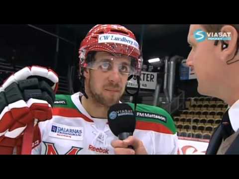 Anze Kopitar [Mora IK] Interview after Leksand-Mora [HD]