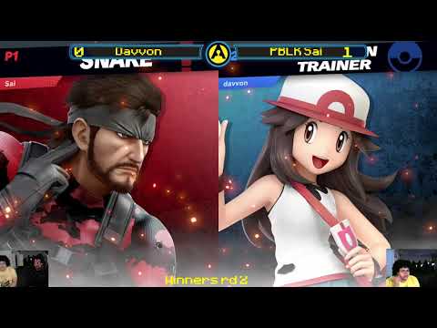 PBLK Sai(Snake) vs Davvon(Snake, pkmn Trainer)  Big AL #14  Winners rd 2