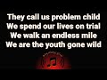 Youth Gone Wild Skid Row Lyrics