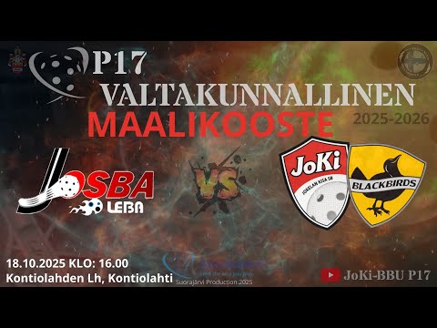 Maalikooste P17 Josba/Leba - JoKi/BBU 18.10.2025