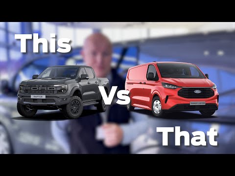 Ford Transit Custom Double Cab vs Ford Ranger Double Cab | Ultimate Work Van & Truck Showdown!