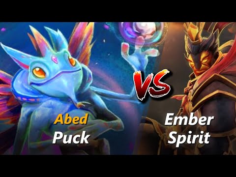 Abed mid Puck vs Ember Spirit | First 10 minutes