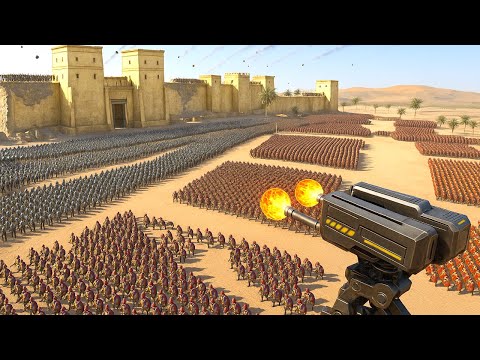 A HORDE of 4 Million Pyramid Heads vs The Ultimate Hero Alliance! | UEBS 2