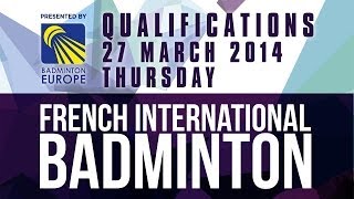 QR - MS - Alexandre Francoise vs Philip Discher - 2014 French International