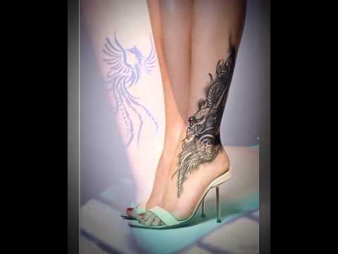 Leg Butterfly Tattoo
