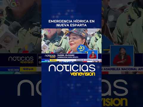Emergencia hídrica en Nueva Esparta