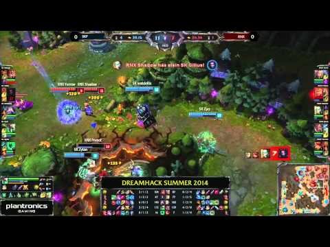 SK Gaming Prime VS Roughnex - Highlights - Dreamhack summer 2014