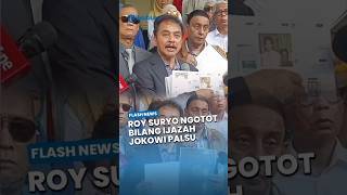 Download lagu Roy Suryo Still Insists on Calling Jokowi's Diploma Fake: We're Still Fighting mp3