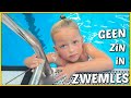 LUCiLLA WiLT HiEROM NiET NAAR ZWEMLES! ? | Bellinga Vlog #1863
