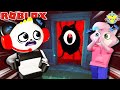 Exploring the MOST HAUNTED HOTEL EVER! Let's Play Roblox DOORS with Combo Panda & Alpha Lexa!!