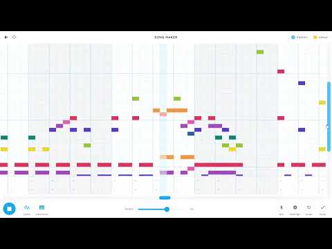 "I just made the best song in chrome music labs"