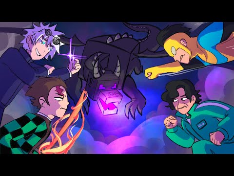 Minecraft, But We CANT Break Character...