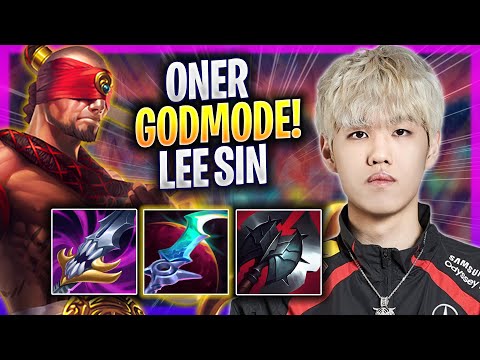 ONER LITERALLY GOD MODE WITH LEE SIN! - T1 Oner Plays Lee Sin JUNGLE vs Viego! | Season 2024