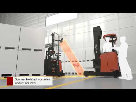 Automated Forklift Solutions with Toyota Autopilot | 3D Animation | Explainer | Toyota Material Handling