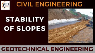 Stability Analysis of Slope | Geotechnical Engineering | Tamil | Civil Engineering #civil