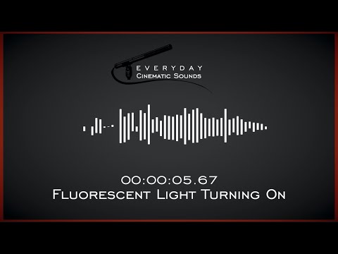 Fluorescent Light Turning On | HQ Sound Effects