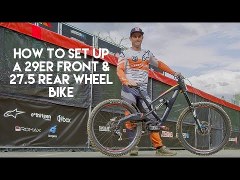 How to set up a 29er front & 27.5 rear wheel bike with Sik Mik Hannah