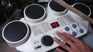 Video thumbnail for YAMAHA DD9 BATERIA PAD by Facturas Polvora