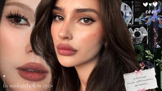 fix sunken hollow eyes with this subliminal