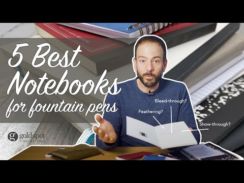 最適合鋼筆的筆記本 (The Best Notebooks for Fountain Pens)