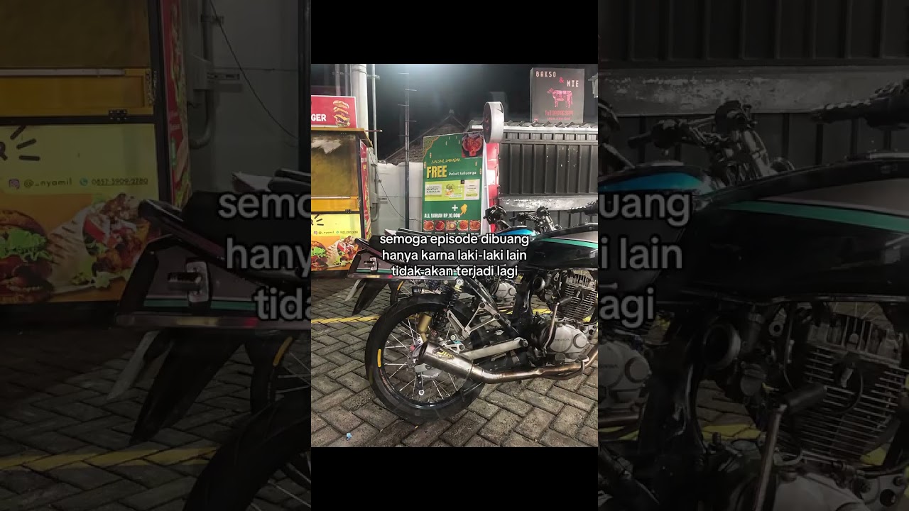 tak tunggu episode bahagia ku • story wa anak motor cb herex #repost #fypシ゚viral