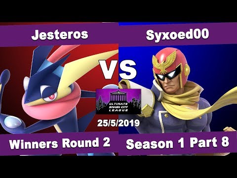 USCLS1P8 -WR2- Jesteros (Greninja) vs Syxoed00 (Captain Falcon) - Smash Ultimate