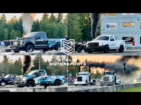 1/8 Mile DRAG RACING - Truck Wars 2025 Saint-Elie Motorsports
