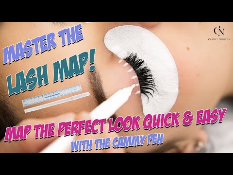 Map the Perfect Eyelash Look using this!