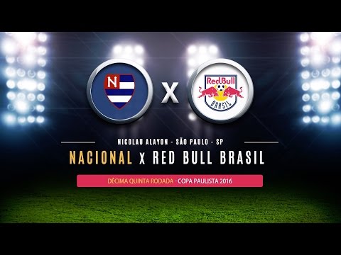 Nacional 1 x 1 Red Bull Brasil - Copa Paulista 2016