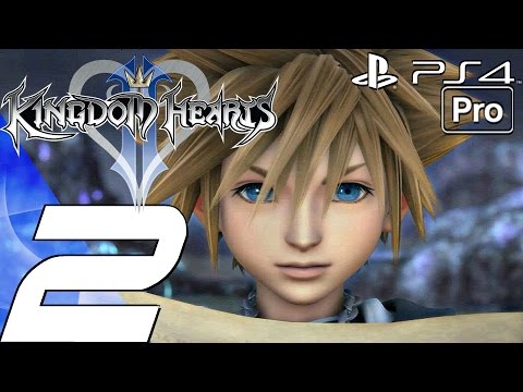 Kingdom Hearts 2 HD - Gameplay Walkthrough Part 2 - Hollow Bastion (PS4 PRO)
