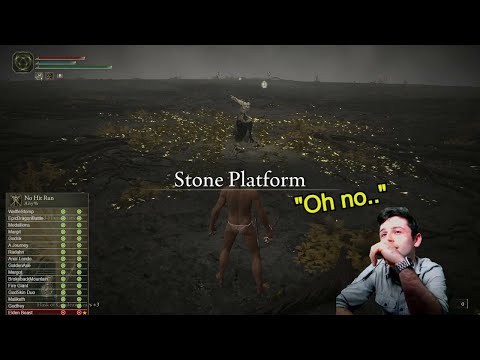 TheHappyHob loses Elden Ring NO HIT run on final boss..